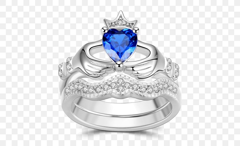 Sapphire Wedding Ring Jewellery Engagement, PNG, 500x500px, Sapphire, Birthstone, Blue, Body Jewelry, Bracelet Download Free
