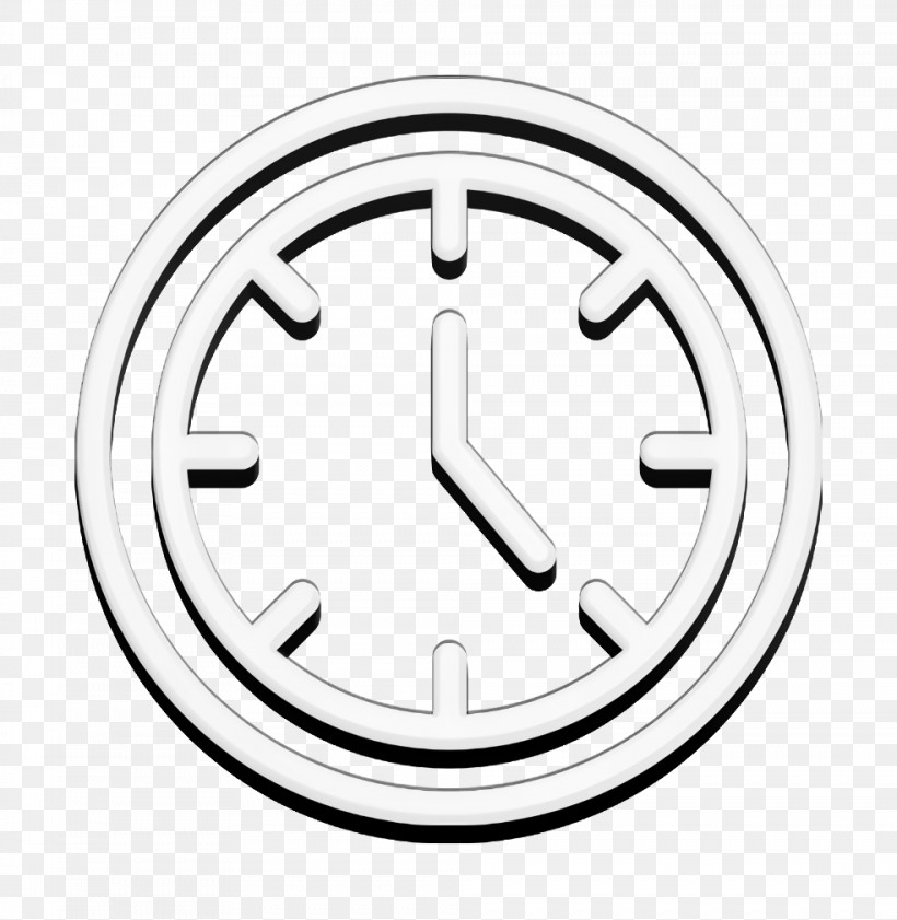 Watch Icon Wall Clock Icon Education And School Icon, PNG, 984x1010px, Watch Icon, Clock, Geometry, Line, Line Art Download Free