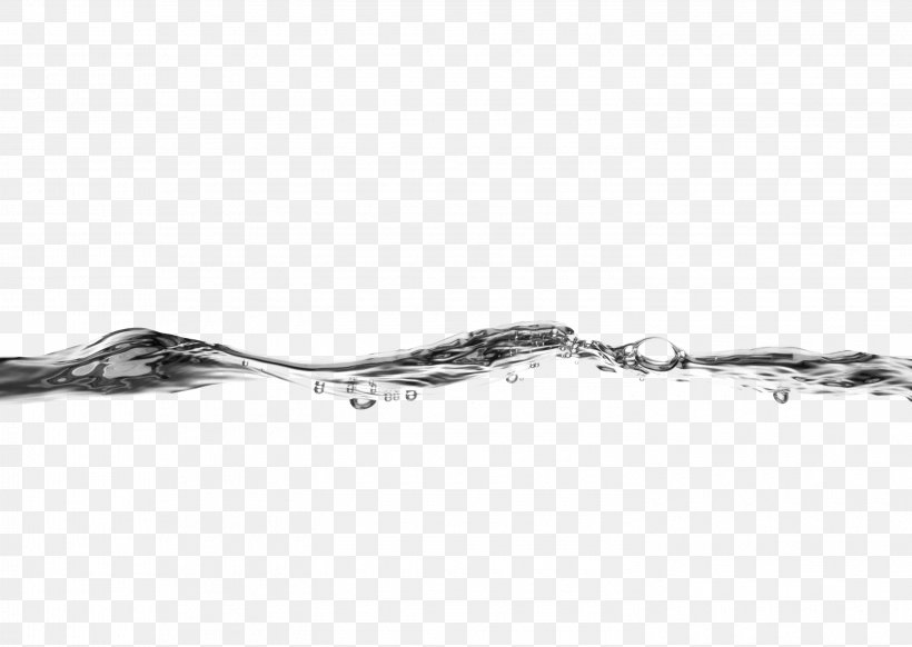 Water Drop, PNG, 2950x2094px, Water, Black, Black And White, Drop, Goutte Download Free