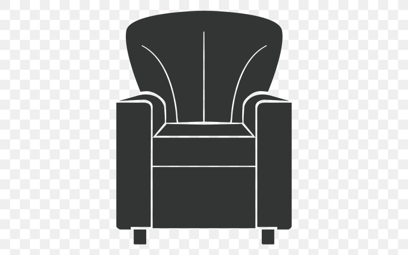 Chair Vexel Vector Graphics Image Painting, PNG, 512x512px, Chair, Armrest, Art, Black, Black And White Download Free