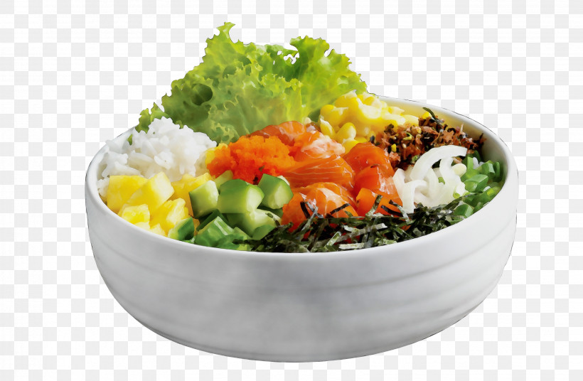 Salad, PNG, 3268x2140px, Watercolor, Bowl, Broccoli, Cuisine, Dish Download Free