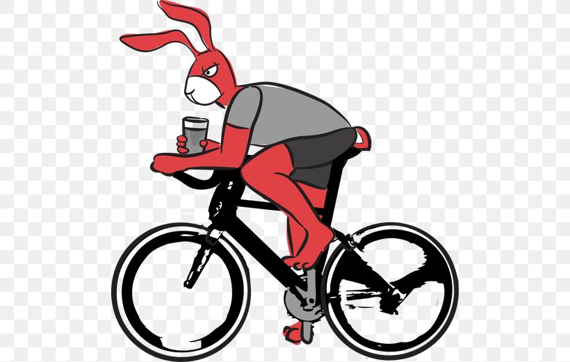Bicycle Cycling Easter Bunny Rabbit Cool Springs Fitness And Aquatic, PNG, 500x521px, Bicycle, Artwork, Bicycle Accessory, Bicycle Drivetrain Part, Bicycle Frame Download Free