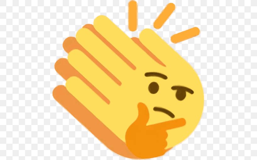 Clapping Emoji Vulcan Salute Emoticon, PNG, 512x512px, Clapping