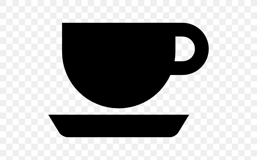 Coffee Cup Cafe Tea Drink, PNG, 512x512px, Coffee, Black, Black And White, Brand, Cafe Download Free