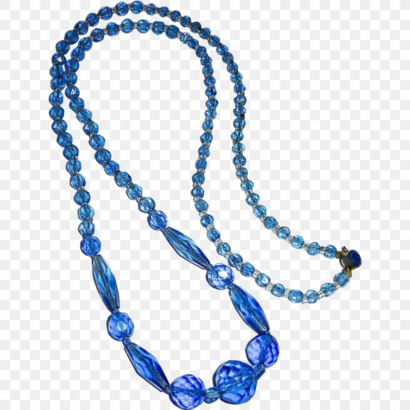 Necklace Bead Glass Jewellery Blue, PNG, 939x939px, Necklace, Art Deco, Bead, Beadwork, Blue Download Free