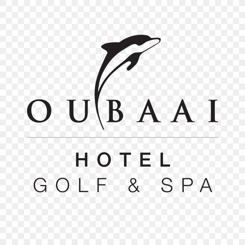 Oubaai Logo Hotel Golf Course, PNG, 1000x1000px, Logo, Area, Beach, Black, Black And White Download Free