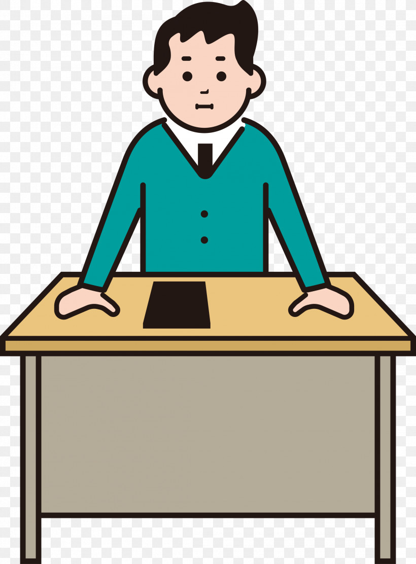 Teacher Desk Male, PNG, 2211x3000px, Teacher, Behavior, Desk, Education, Furniture Download Free