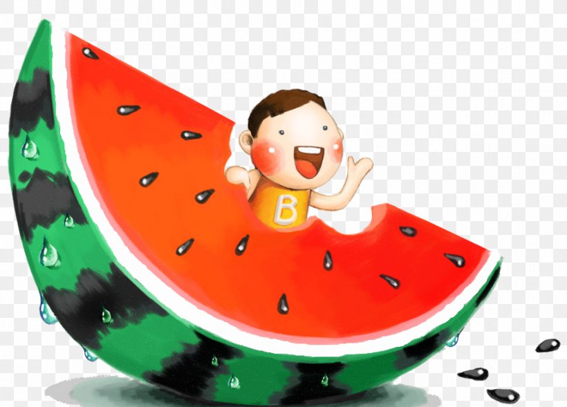 Watermelon Cartoon, PNG, 913x656px, Watermelon, Boy, Cartoon, Citrullus, Cucumber Gourd And Melon Family Download Free