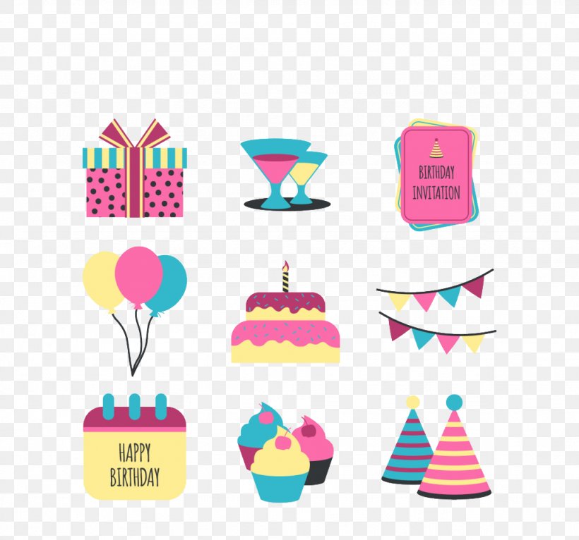 Birthday Cake Clip Art, PNG, 1024x957px, Birthday Cake, Birthday, Chemical Element, Gift, Gratis Download Free
