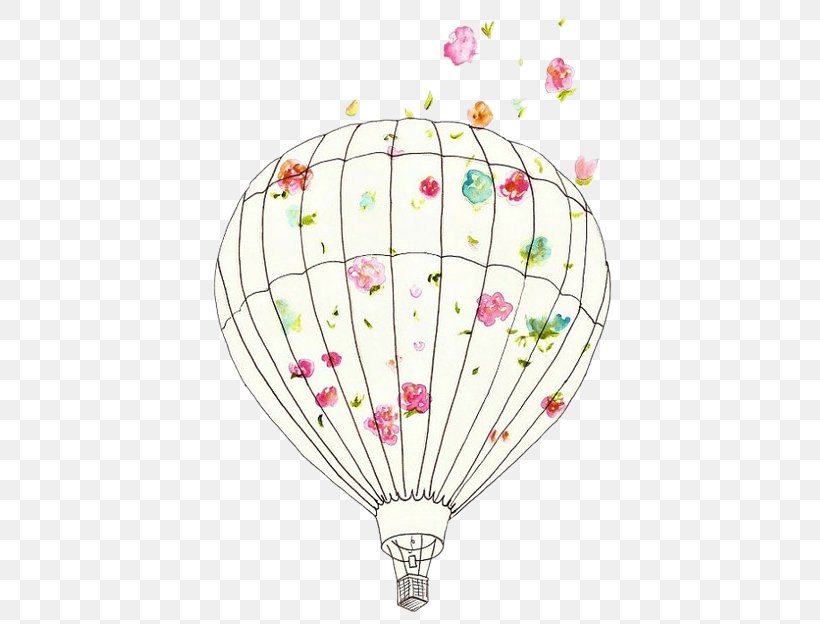 Flight Hot Air Balloon Illustration, PNG, 440x624px, Hot Air Balloon, Art, Balloon, Birthday, Drawing Download Free
