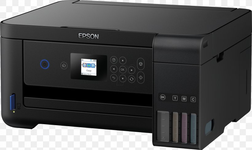 Multi-function Printer Inkjet Printing Epson, PNG, 2910x1735px, Multifunction Printer, Continuous Ink System, Electronic Device, Epson, Image Scanner Download Free