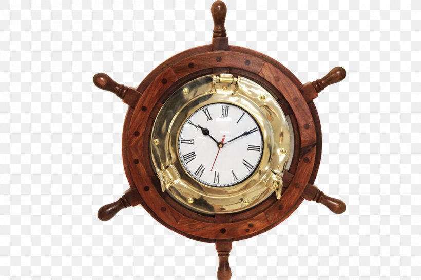 Ship's Wheel Clock Helmsman, PNG, 1000x668px, Ship, Boat, Brass, Clock, Helmsman Download Free