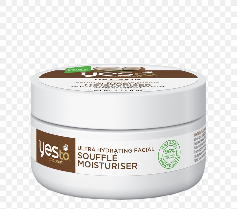 Cream Yes To Coconut Ultra Hydrating Facial Souffle Moisturizer Yes To Coconut Ultra Hydrating Facial Souffle Moisturizer Yes To Coconut Micellar Cleansing Water, PNG, 724x724px, Cream, Coconut, Face, Facial, Hair Conditioner Download Free