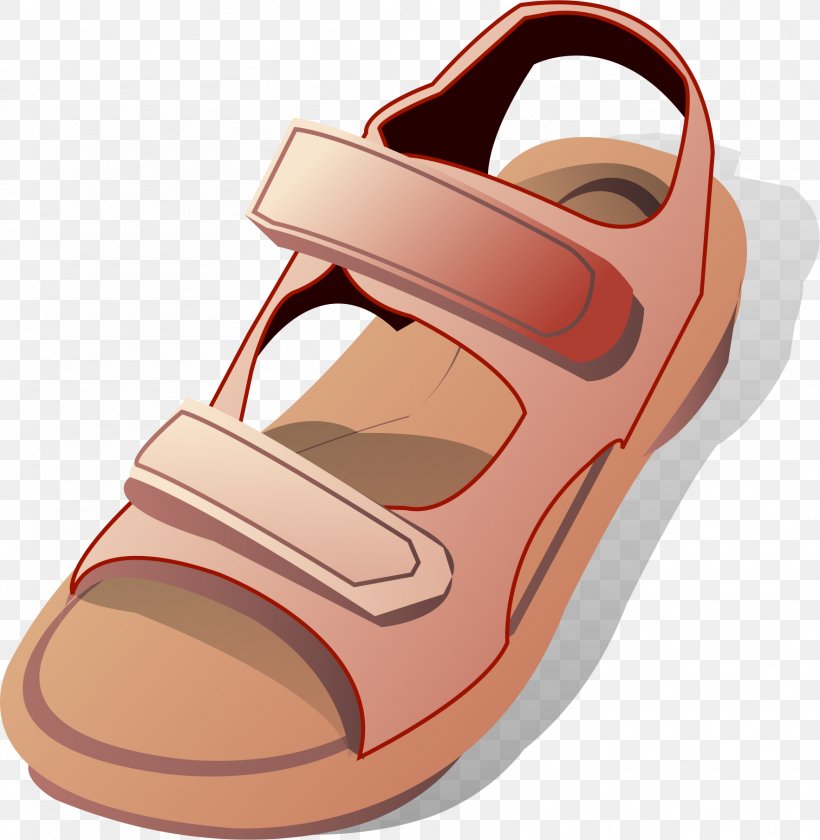 Slipper Sandal Shoe Flip-flops, PNG, 1766x1810px, Slipper, Beige, Cartoon, Clothing, Designer Download Free