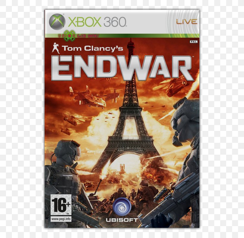 Tom Clancy's EndWar Xbox 360 Video Game Xbox One Computer Software, PNG, 600x800px, Xbox 360, Computer Software, Game, Pc Game, Playstation 3 Download Free