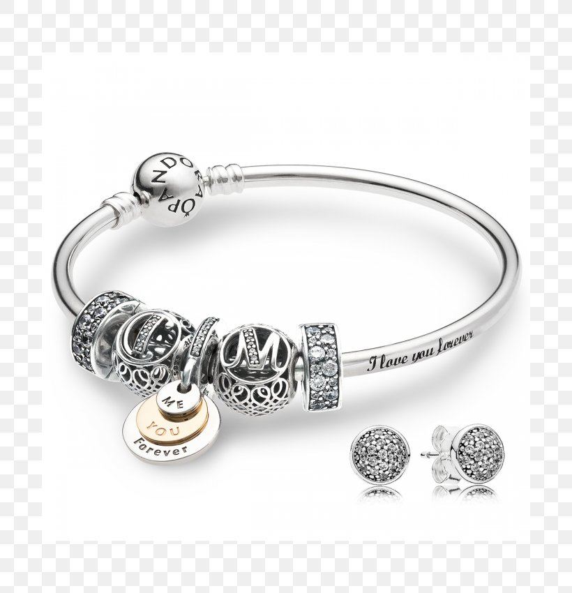 Earring Pandora Charm Bracelet Jewellery, PNG, 700x850px, Earring, Bangle, Body Jewelry, Bracelet, Charm Bracelet Download Free