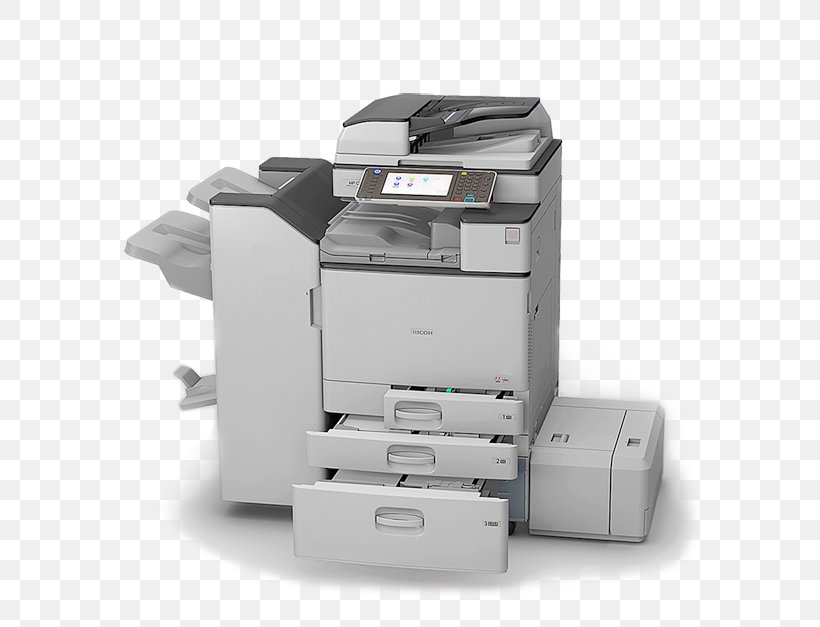 Ricoh Multi-function Printer Photocopier Printing Image Scanner, PNG, 600x627px, Ricoh, Canon, Color Printing, Copying, Electronic Device Download Free