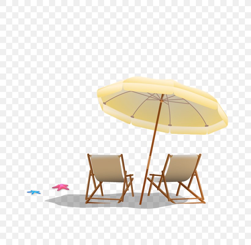 Umbrella Deckchair, PNG, 800x800px, Umbrella, Beach, Chair, Deckchair, Furniture Download Free