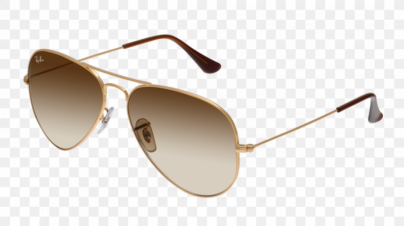 Aviator Sunglasses Ray-Ban Aviator Classic, PNG, 2500x1400px, Aviator Sunglasses, Beige, Brown, Clothing Accessories, Eyewear Download Free