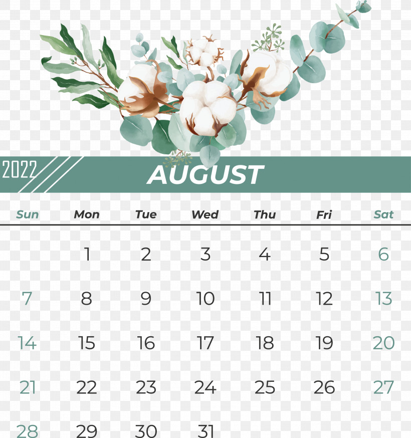 Calendar Font Flower Tree Meter, PNG, 2786x2971px, Calendar, Flower, Meter, Tree Download Free