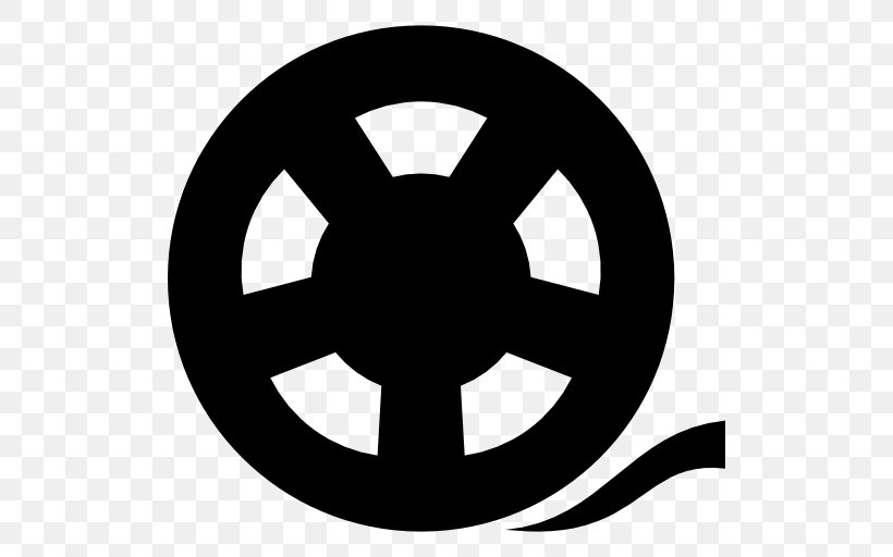 Photographic Film Reel Cinema, PNG, 512x512px, 8 Mm Film, Photographic Film, Black And White, Camera, Camera Operator Download Free