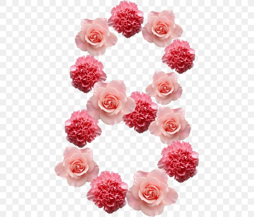 8 March Numerical Digit International Women's Day Woman Clip Art, PNG, 469x700px, 8 March, Artificial Flower, Carnation, Cut Flowers, Digital Image Download Free