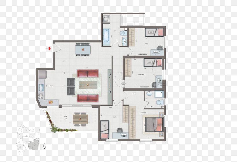 Apartment Floor Plan Business Netanel Group נתנאל תיווך, PNG, 750x562px, Apartment, Area, Business, Elevation, Facade Download Free