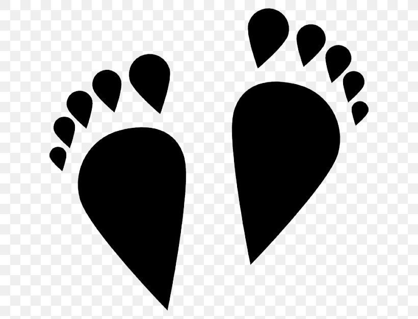 Heart Silhouette, PNG, 626x626px, Footprint, Blackandwhite, Cuteness, Foot, Guitar Accessory Download Free