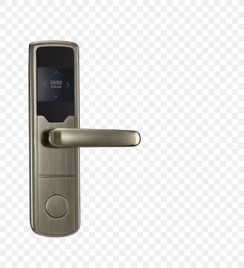 Keycard Lock Hotel Radio-frequency Identification Electronic Lock, PNG, 725x901px, Lock, Data Collector, Door, Electronic Article Surveillance, Electronic Lock Download Free