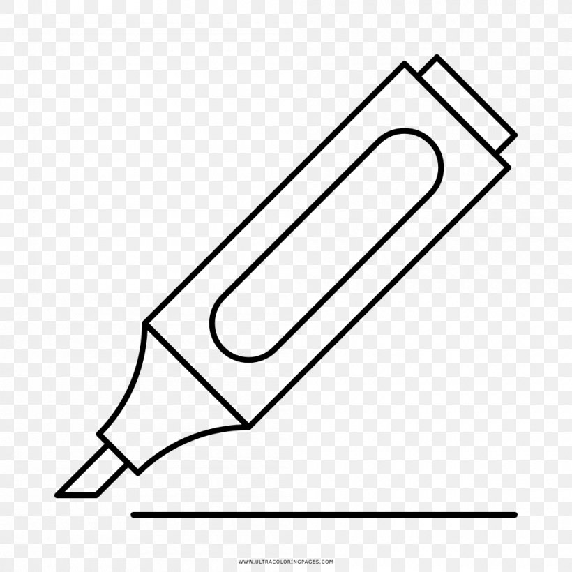Marker Pen Vector Graphics Coloring Book Highlighter Illustration, PNG, 1000x1000px, Marker Pen, Color, Coloring Book, Diagram, Highlighter Download Free