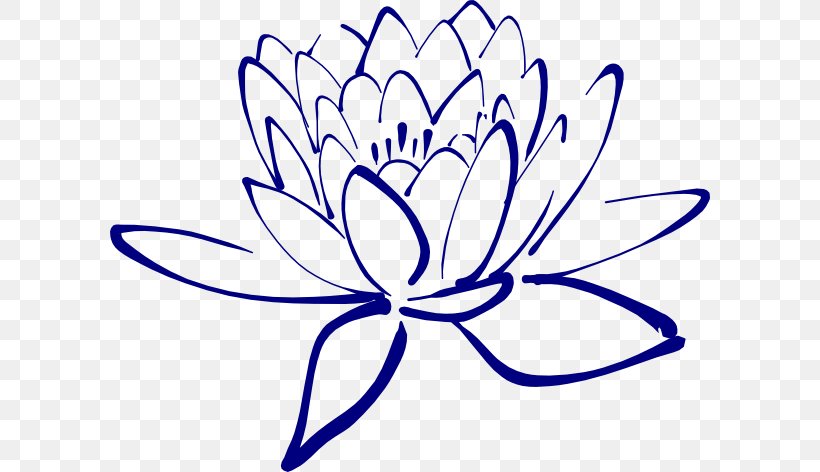 Nelumbo Nucifera Egyptian Lotus Clip Art, PNG, 600x472px, Nelumbo Nucifera, Area, Artwork, Black And White, Blue Rose Download Free