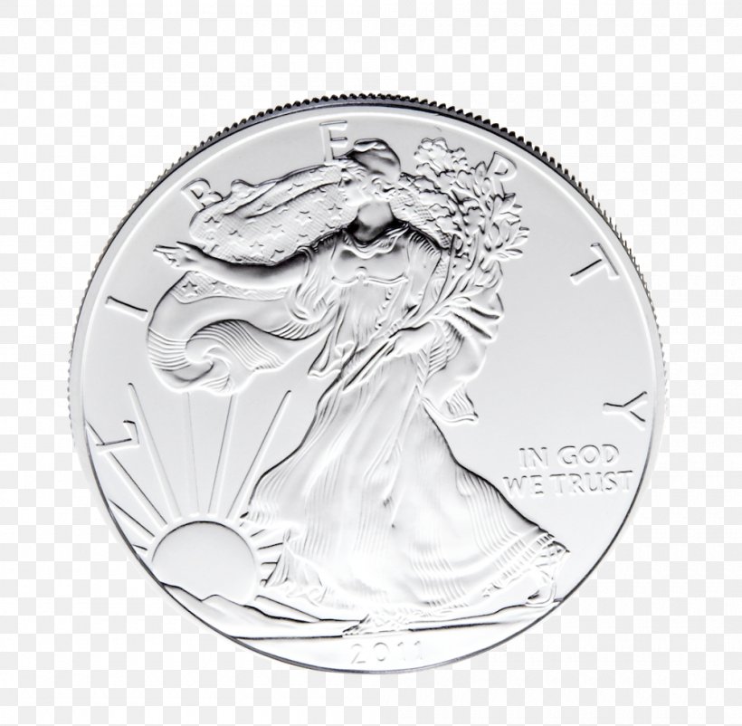 Silver Coin Perth Mint Silver Coin Australian Silver Kookaburra, PNG, 1000x979px, Coin, Australian Dollar, Australian Silver Kookaburra, Black And White, Character Download Free