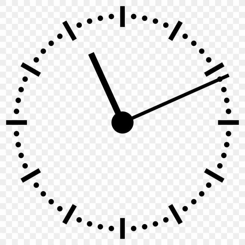 Alarm Clocks Movement, PNG, 2000x2000px, Clock, Alarm Clocks, Analog Signal, Area, Black And White Download Free