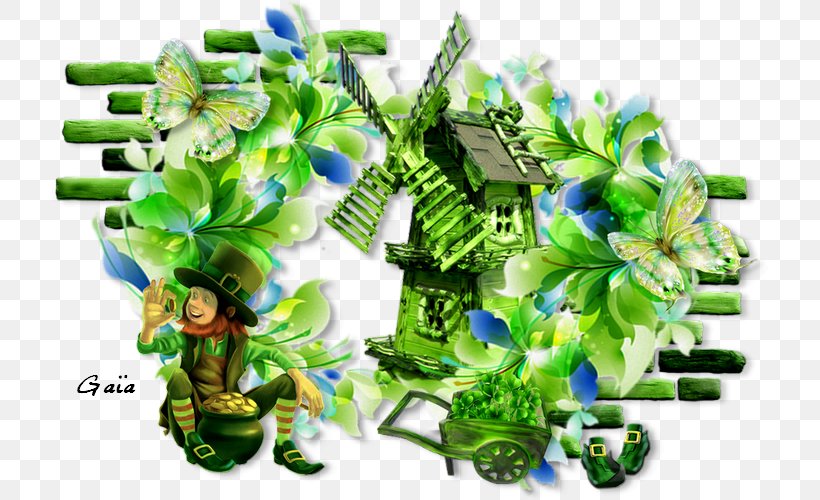 Saint Patrick's Day Clip Art, PNG, 718x500px, Saint Patrick S Day, Arch, Clover, Flowerpot, Grass Download Free