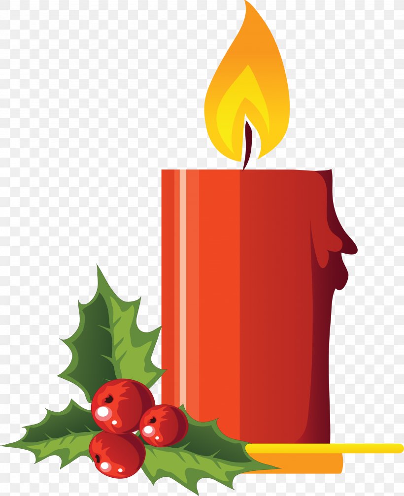Christmas Decoration Clip Art, PNG, 2866x3520px, Christmas, Candle, Christmas Decoration, Flower, Fruit Download Free