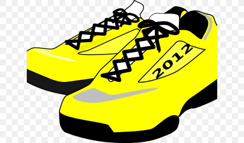 Clip Art Sneakers Sports Shoes Yellow, PNG, 640x480px, Sneakers, Area, Artwork, Athletic Shoe, Black Download Free