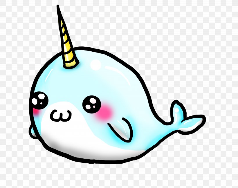 Narwhal Cuteness Drawing Whale Clip Art, PNG, 5467x4325px, Narwhal, Animal, Area, Coloring Book, Cuteness Download Free