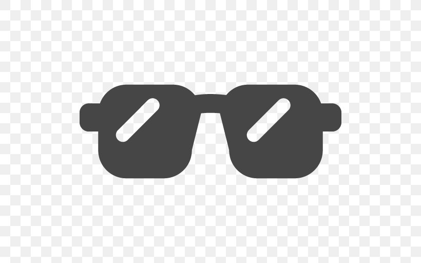 Sunglasses Eyewear Goggles, PNG, 512x512px, Glasses, Black And White, Eyewear, Goggles, Rectangle Download Free