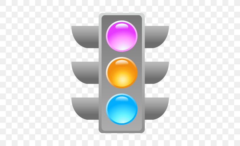 Traffic Light Road Warning Sign Clip Art, PNG, 500x500px, Traffic Light, Hazard, Road, Road Surface Marking, Sign Download Free