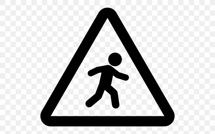 Road Traffic Sign Pedestrian Map, PNG, 512x512px, Road, Area, Black And White, Hand, Human Behavior Download Free