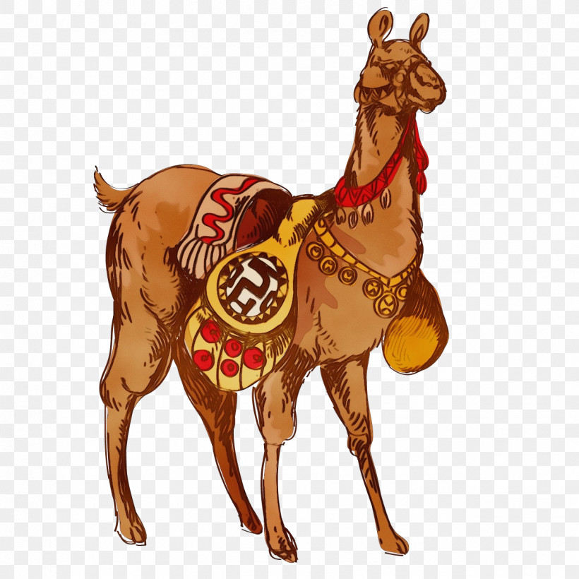 Christmas Ornament, PNG, 1276x1276px, Watercolor, Camels, Christmas Day, Christmas Ornament, Dromedary Download Free