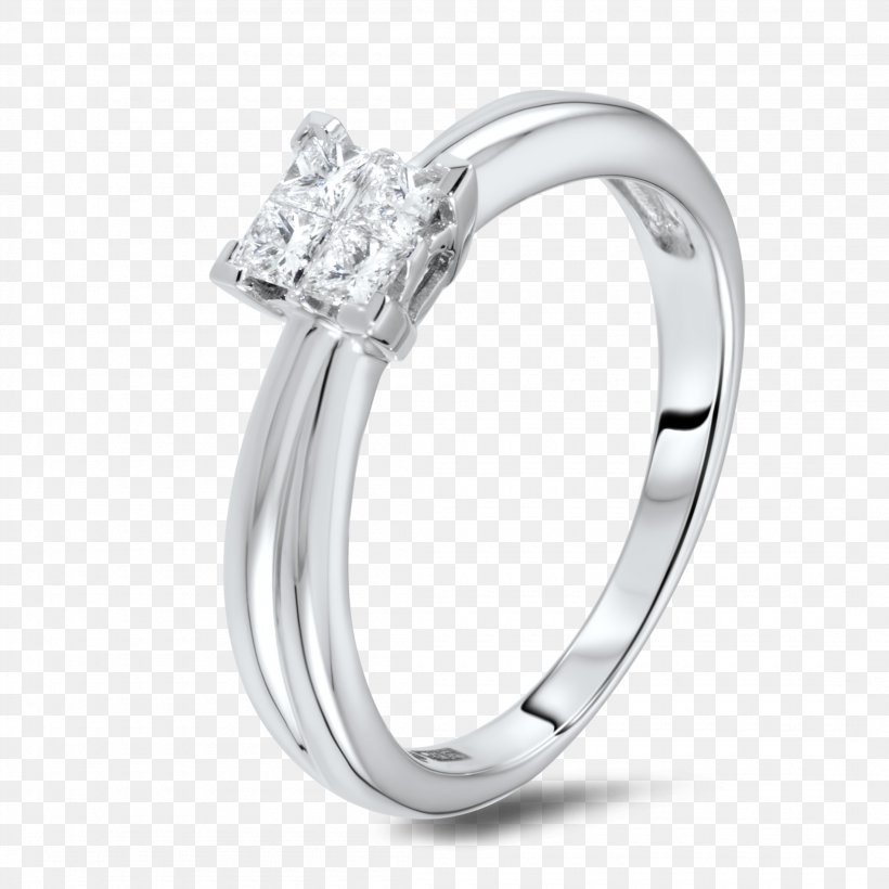 Engagement Ring Jewellery Diamond Princess Cut, PNG, 2200x2200px, Ring, Body Jewelry, Brilliant, Carat, Carbonado Download Free