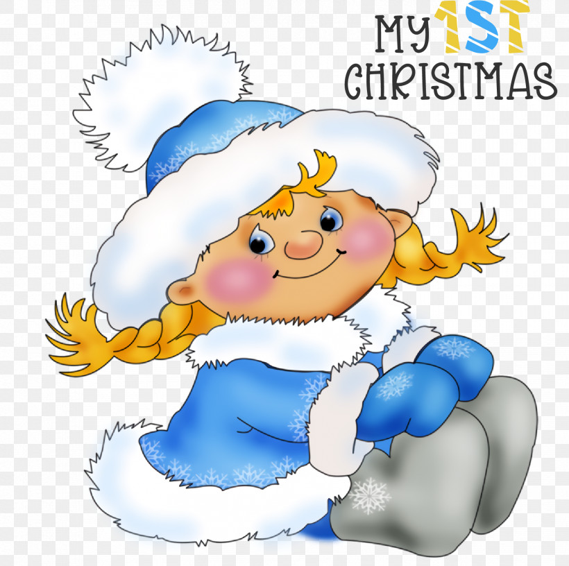 My 1st Christmas Merry Christmas, PNG, 1758x1751px, Merry Christmas, Cartoon, Christmas Day, Decoupage, Drawing Download Free
