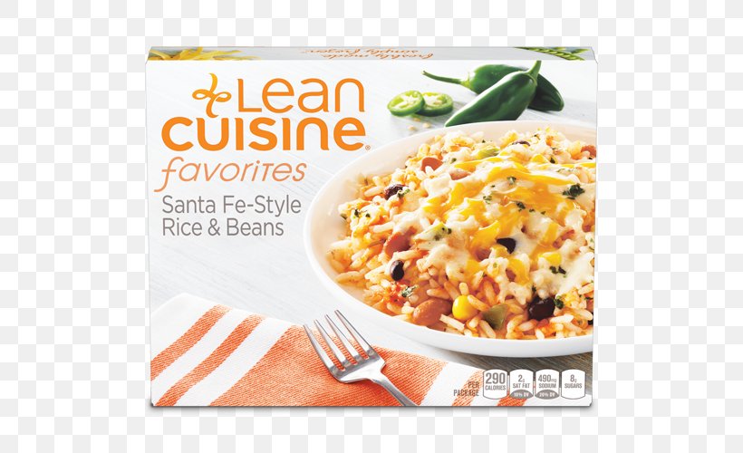 Rice And Beans Lean Cuisine Mexican Cuisine Ravioli Orange Chicken, PNG, 500x500px, Rice And Beans, American Food, Commodity, Cookware And Bakeware, Cuisine Download Free