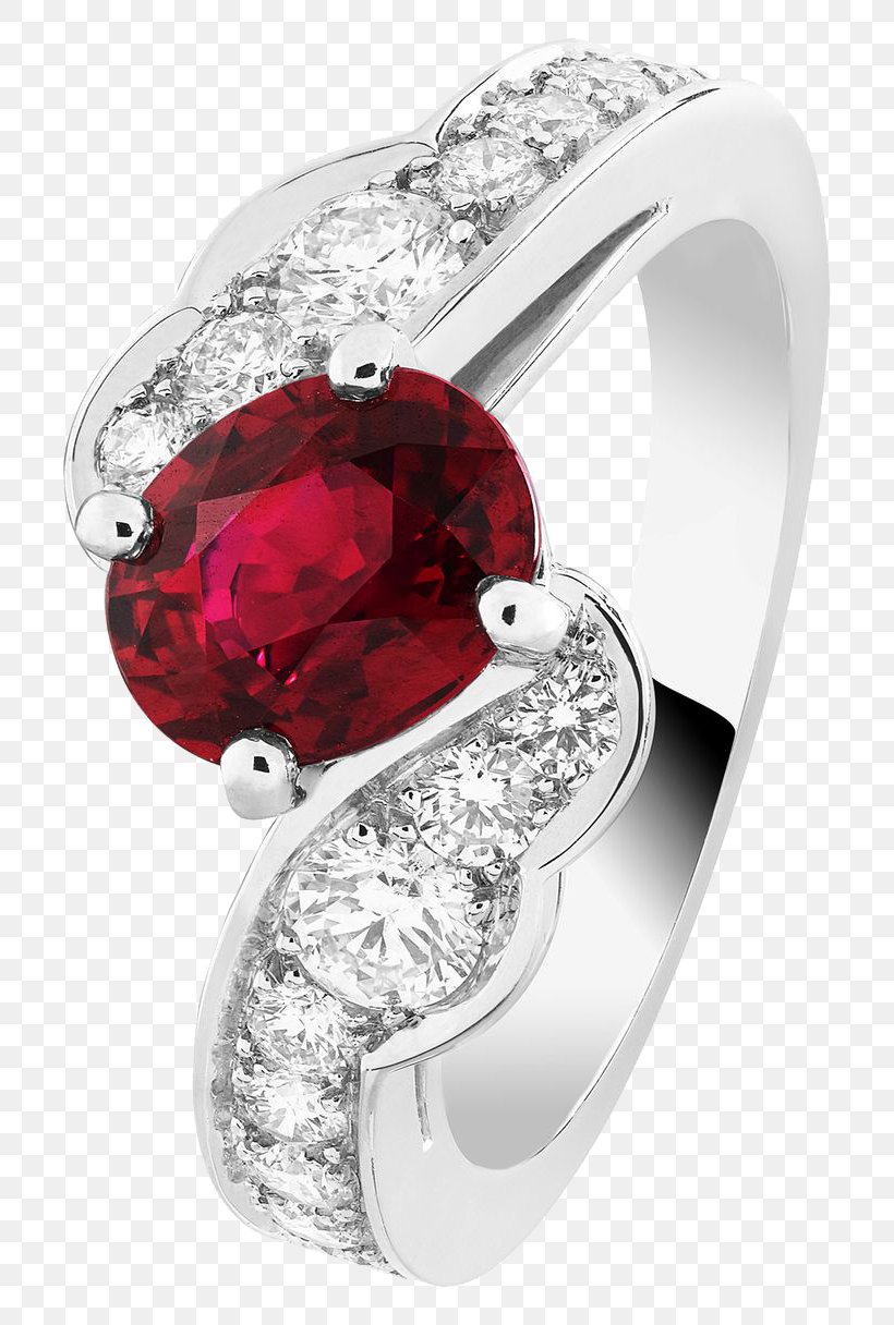 Ruby Earring Jewellery Van Cleef & Arpels, PNG, 760x1216px, Ruby, Body Jewelry, Brilliant, Cut, Diamond Download Free