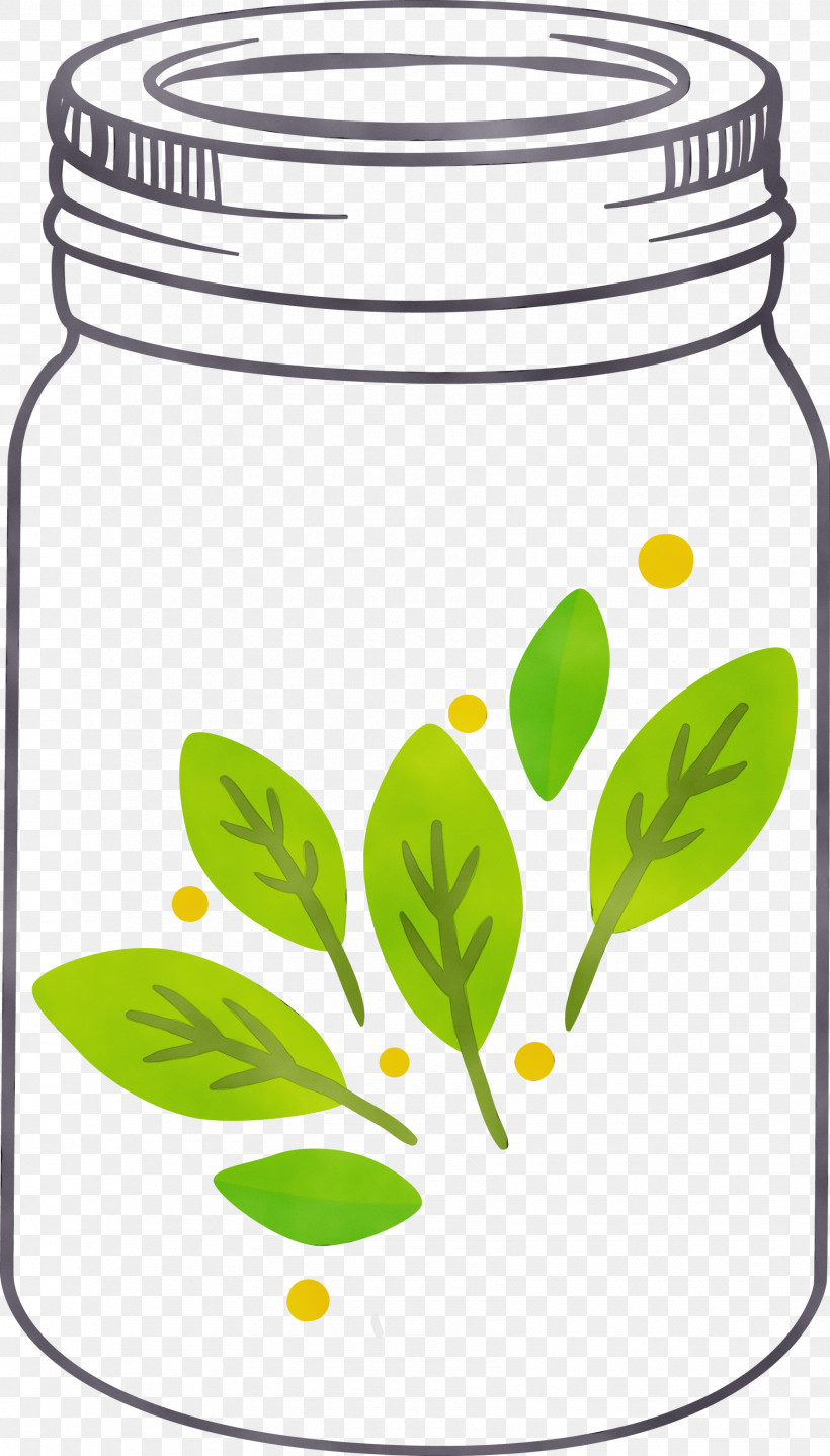 Flower Leaf Yellow Line Tree, PNG, 1710x2999px, Mason Jar, Biology, Flower, Geometry, Leaf Download Free