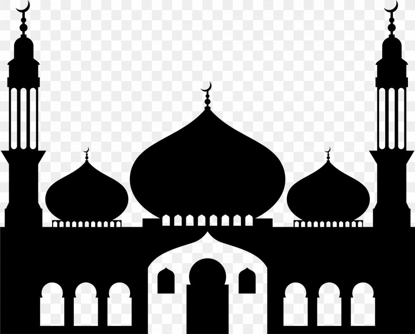 Mosque Vector Graphics Islam Illustration Religion, PNG, 2000x1612px, Mosque, Arch, Architecture, Blackandwhite, Building Download Free