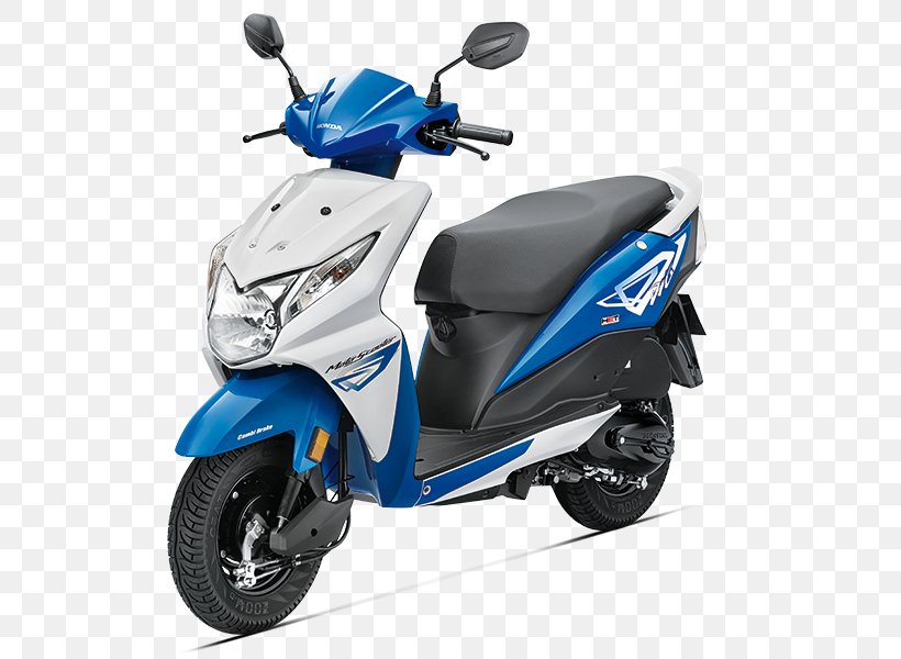 Scooter Car Honda Dio Yamaha Motor Company, PNG, 802x600px, Scooter, Aircooled Engine, Car, Electric Blue, Hmsi Download Free
