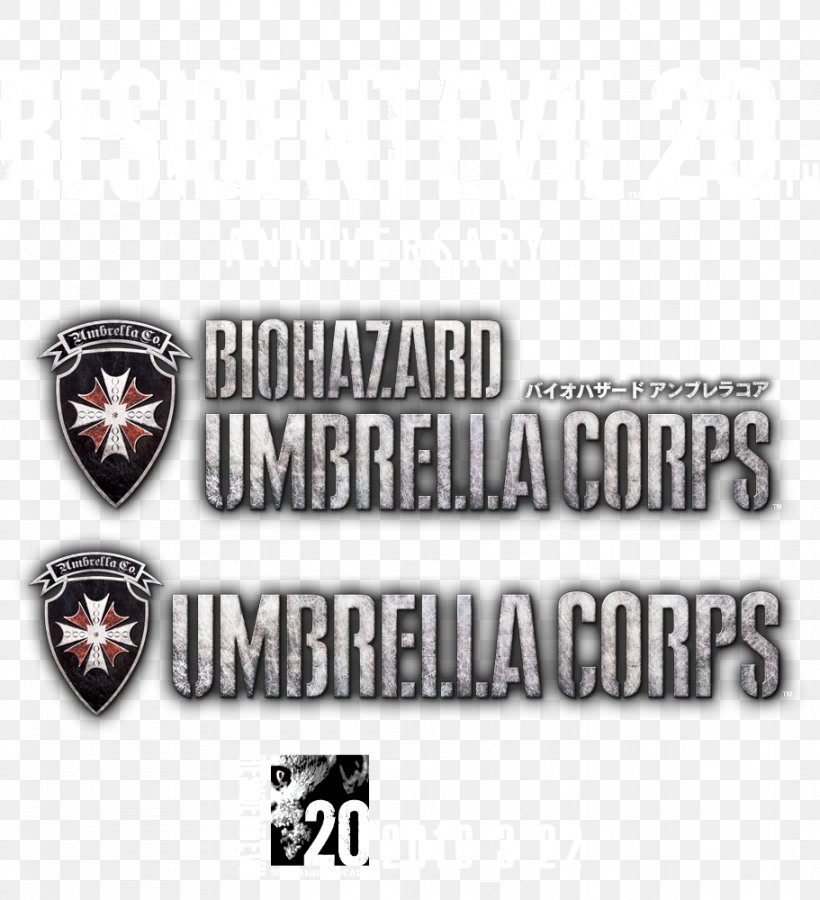 Umbrella Corps Resident Evil 2 Resident Evil 4 Resident Evil 7: Biohazard Capcom, PNG, 911x1000px, Umbrella Corps, Brand, Capcom, Emblem, Label Download Free