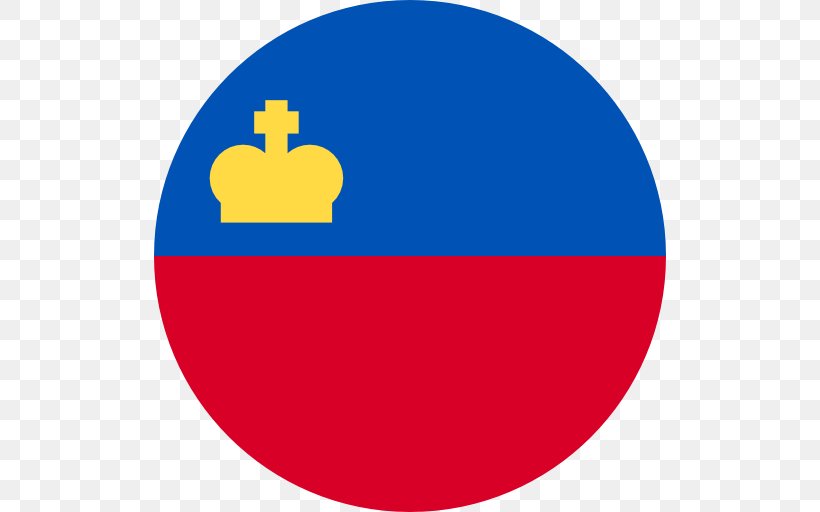 Flag Of Liechtenstein World Flag Europe, PNG, 512x512px, Liechtenstein, Area, Blue, Europe, Flag Of Liechtenstein Download Free